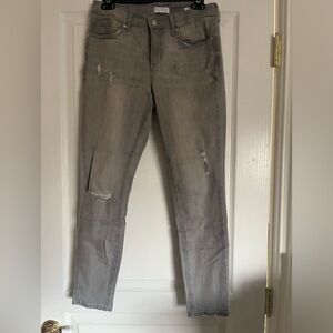 Sophia Vergara Gray Distressed Women Jeans 6